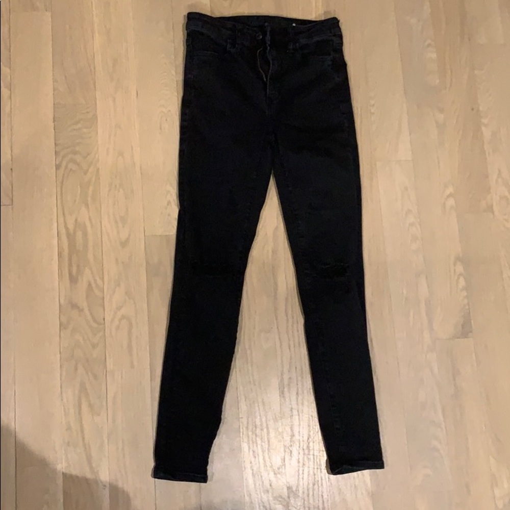 American Eagle Black Skinny Jeans
